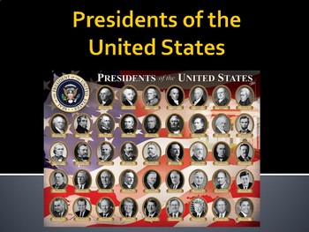 Preview of Presidents and Vice Presidents PowerPoint Bundle