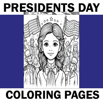 Preview of Presidents day coloring pages
