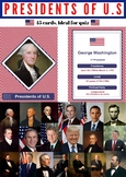 Presidents of U.S - 45 Flash Cards