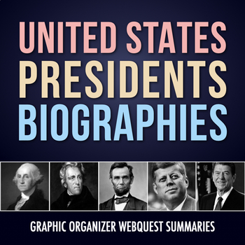 Preview of Presidents of the United States Activity | Summarize Life of Any President