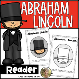 Presidents' Day Abe Lincoln Reader Kindergarten & First So