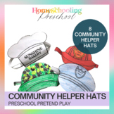 Pretend Play - Community Helpers - Community Helper Hats