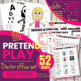 Pretend Play Doctor Office Printables (Dramatic Play Doctor)