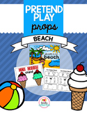 Pretend Play Props- Beach