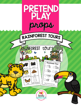 Preview of Pretend Play Props- Rainforest Tours