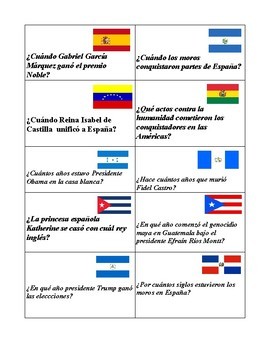 Preterit Task Cards in Spanish (40 cards) by Maria del Mar | TpT