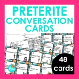 Preterite Conversation Cards | Spanish Speaking Activity