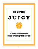 JUICY Verbs!  Mastering Preterite Irregular Verbs