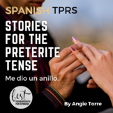 Preterite Practice- TPR Stories in Spanish Distance Learning