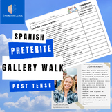 Preterite Spanish Gallery Walk: Preterito