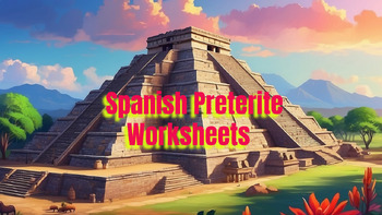 Preview of Realidades 2 Chapter 2B Preterite Tense Spanish Worksheets