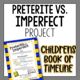Spanish Preterite and Imperfect Project Children's Book OR
