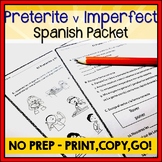 Preterite vs Imperfect Packet