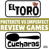 Preterite vs Imperfect Regular Verbs Review Game Pack