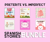 Preterite vs. Imperfect Spanish Story BUNDLE