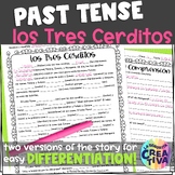 Preterite vs Imperfect Spanish Story Worksheets | Tres Cer
