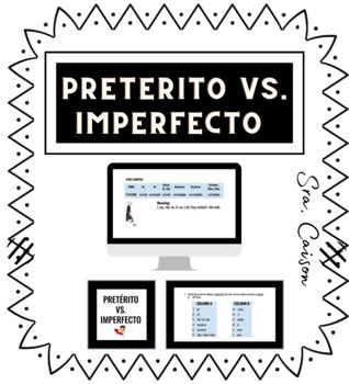 Preterito/ Imperfecto (Preterite/ Imperfect) by The Classroom Cabin