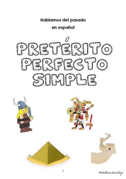 Preview of Pretérito Perfecto Simple - Pasado simple en español -  Past Simple Spanish