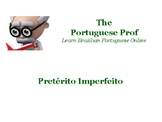 Portuguese Lesson - Pretérito imperfeito do Indicativo