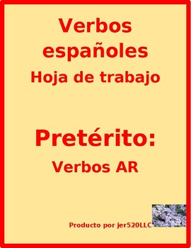 preterite endings spanish ar