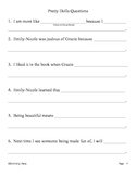 Pretty Dolls Character Education Packet