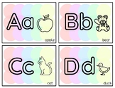 Pretty Pastels Alphabet Flashcards- ENGLISH (into reading 