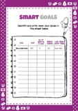 Pretty Purple Piggy Bank - Activity Sheet (Goal)