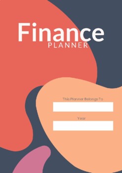 Preview of Pretty Simple finance Planners editable digital finance planner