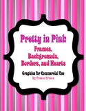 Pretty in Pink Graphics Clip Art for Commercial Use