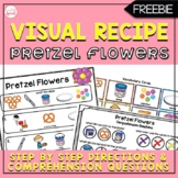 Pretzel Flowers Visual Recipe {FREEBIE}