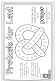 Pretzels For Lent Activity and gift tags/ display poster