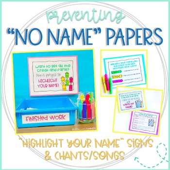 Preview of Preventing No Name Papers with Signs, Chants, and Songs