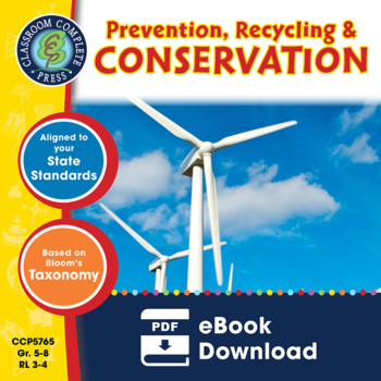 Preview of Prevention, Recycling & Conservation Gr. 5-8
