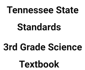 Preview of Preview 3rd Grade Tennessee Science Textbook