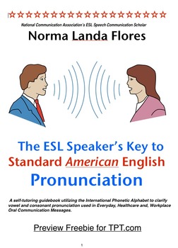 Preview of Preview Freebie of ESL Speakers Key to Pronunciation