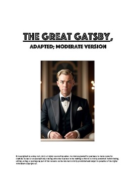 Preview of Preview: The Great Gatsby, Adapted -moderate version