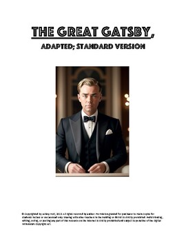 Preview of Preview: Great Gatsby, Adapted -standard version