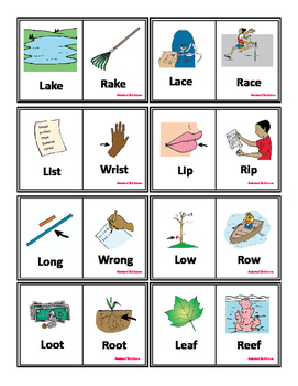 Prevocalic R Minimal Pairs by Assisted Solutions | TPT