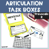 Prevocalic R Sound Articulation Task Boxes for Speech Therapy