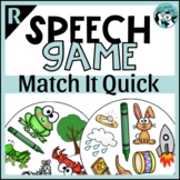 Prevocalic R and R-Blends | Match It Quick Game
