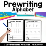 Prewriting Alphabet | Tracing Practice