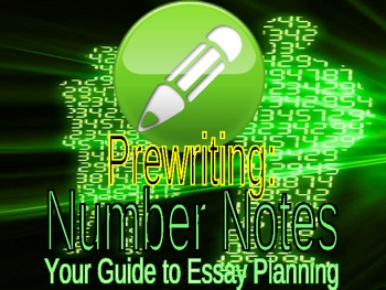Preview of Prewriting : Number Notes PowerPoint