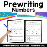 Prewriting Numbers | Number Tracing | Handwriting Practice