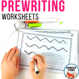 Prewriting Worksheets, Pre Handwriting Practice for Kinder
