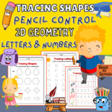 Prewriting Worksheets: Tracing Lines, Shapes, Letters and 