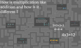Prezi: How is multiplication like  addition