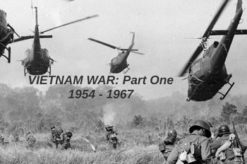 Preview of Prezi Presentation - "The Vietnam War: Part 1" w/Guided Notes Worksheet