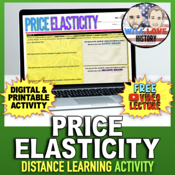 Preview of Price Elasticity | Digital Learning Activity