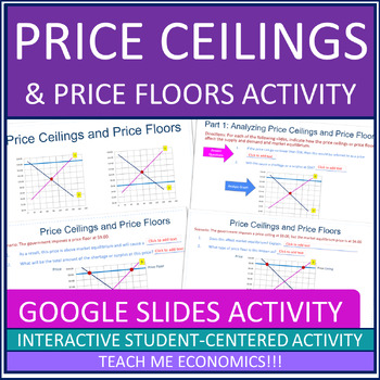 Price Ceiling And Price Floors Worksheets Teaching