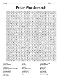 Price Wordsearch